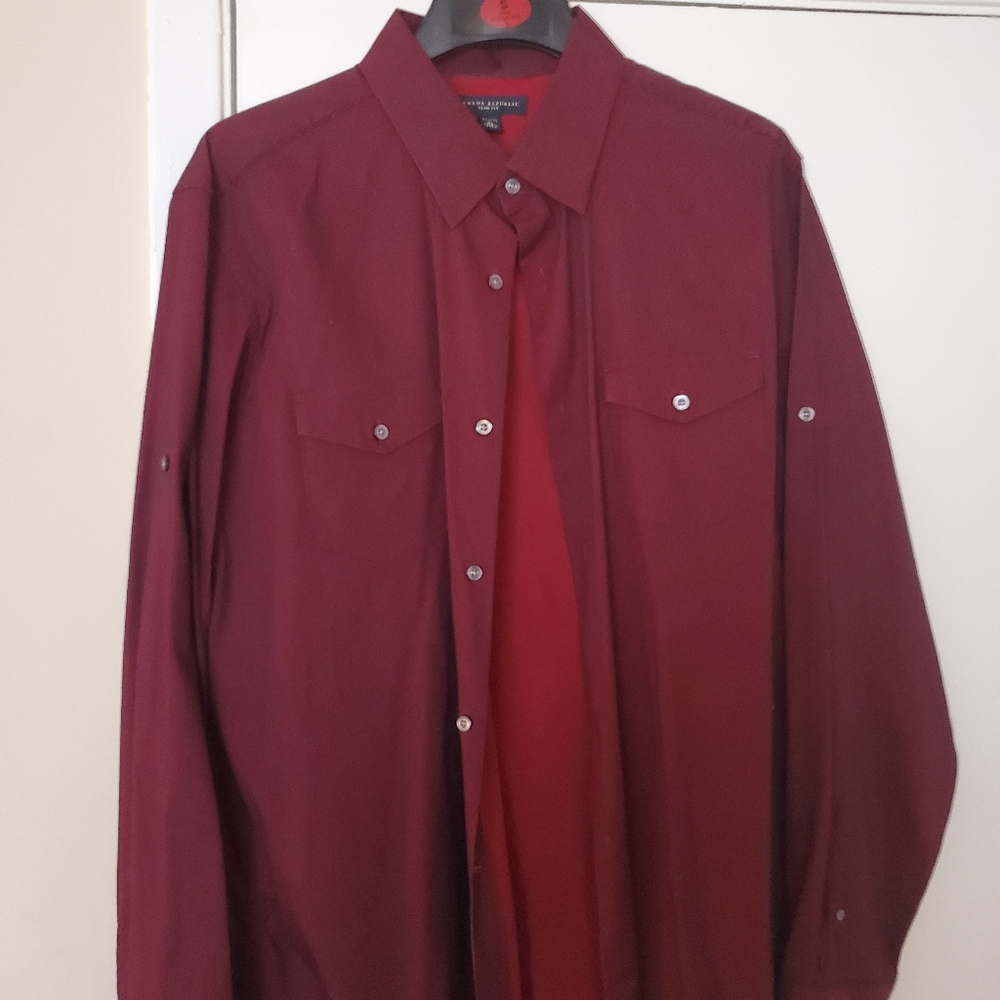 Banana republic men's dress shirt